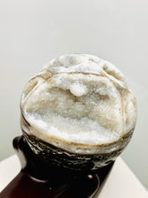 Load image into Gallery viewer, Sphalerite Druzy Sphere Grey