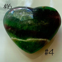 Load image into Gallery viewer, Fluorite Hearts