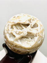 Load image into Gallery viewer, Sphalerite Druzy Sphere Beige