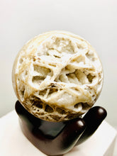 Load image into Gallery viewer, Sphalerite Druzy Sphere Beige