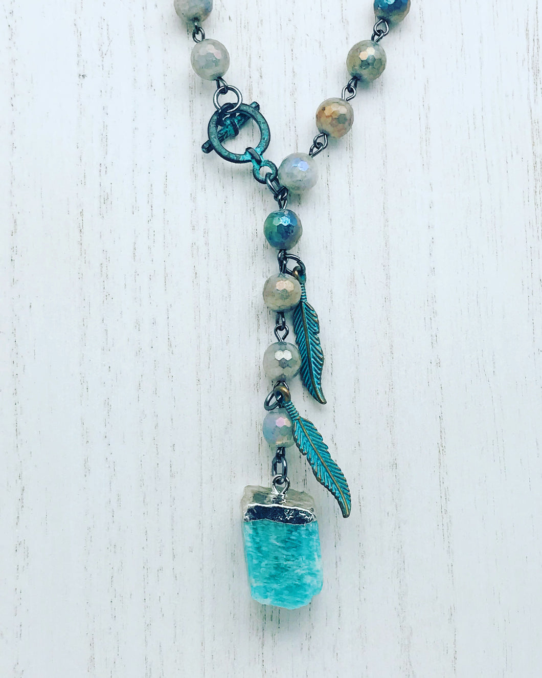 Labradorite and Amazonite