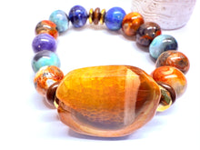 Load image into Gallery viewer, Mixed Agate bracelet
