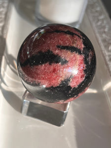 Rhodonite Spheres