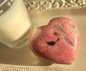 Rhodonite  Heart XL