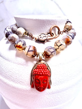 Load image into Gallery viewer, Nepal Red Buddha necklace
