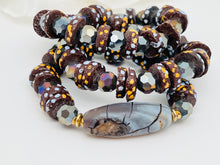 Load image into Gallery viewer, Chocolate martini bracelet 3pc set
