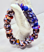Load image into Gallery viewer, Krobo Island Night Vibes bracelet

