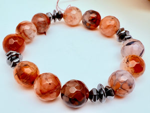 Amber Tiger striped bracelet