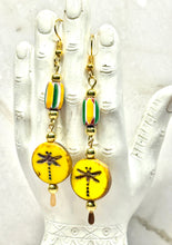 Load image into Gallery viewer, Yellow is my happy color earrings
