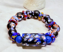 Load image into Gallery viewer, Krobo Island Night Vibes bracelet
