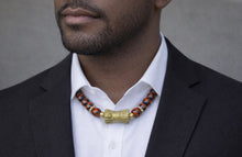 Load image into Gallery viewer, Beaded Bow Tie necklace
