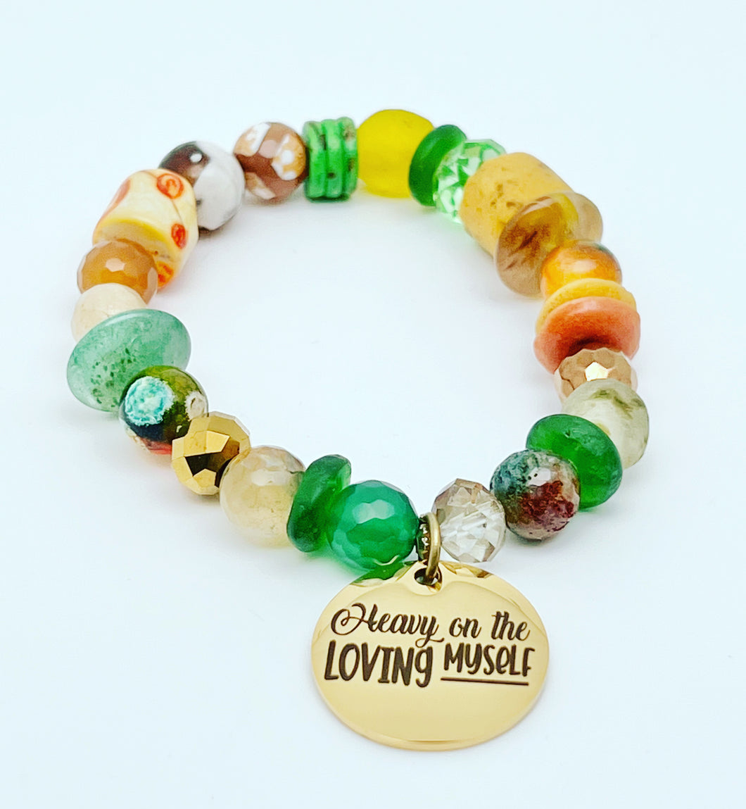 Affirmation “Loving Myself “bracelet