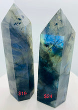 Load image into Gallery viewer, Labradorite Tower $19
