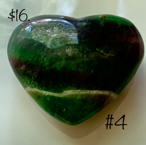 Fluorite Hearts