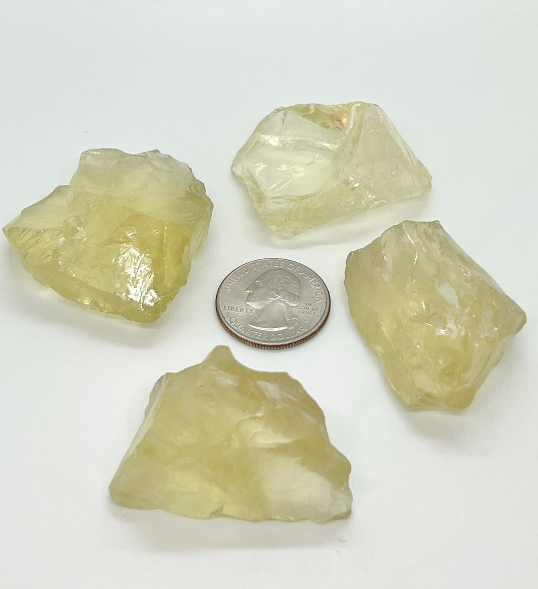 Raw Citrine “ Large “ Tumbled