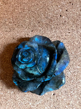 Load image into Gallery viewer, Rose Labradorite Carving
