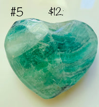 Load image into Gallery viewer, Fluorite Hearts
