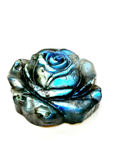 Load image into Gallery viewer, Rose Labradorite Carving
