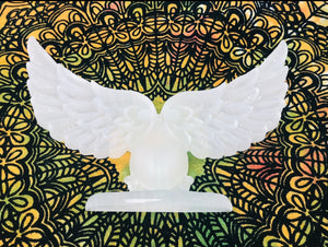 Selenite Carved Wings