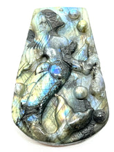 Load image into Gallery viewer, Mermaid Labradorite Carving
