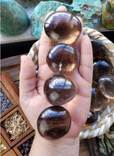 Load image into Gallery viewer, Smoky Quartz Palm Stones
