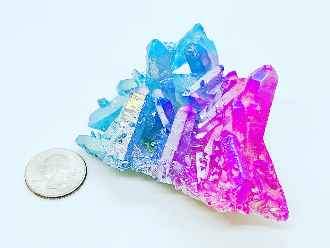 Aura Quartz Crystals  II