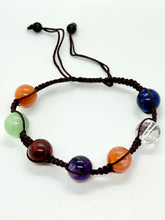 Load image into Gallery viewer, Chakra adjustable bracelets
