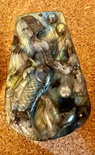 Load image into Gallery viewer, Mermaid Labradorite Carving
