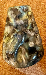 Mermaid Labradorite Carving