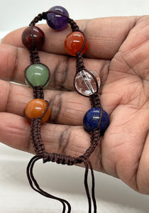 Chakra adjustable bracelets